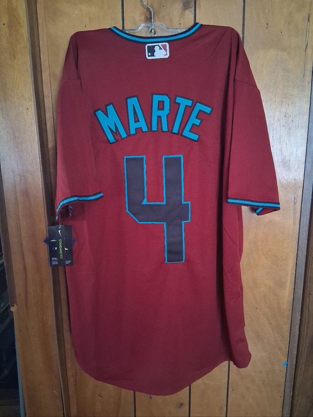 Mystery Sports Card With Ketel Marte Arizona Diamondbacks Large Jersey